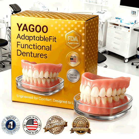 🌎Ends Today: 70% OFF! ⏰Yagoo™ Medical Full Denture with Strong Suction