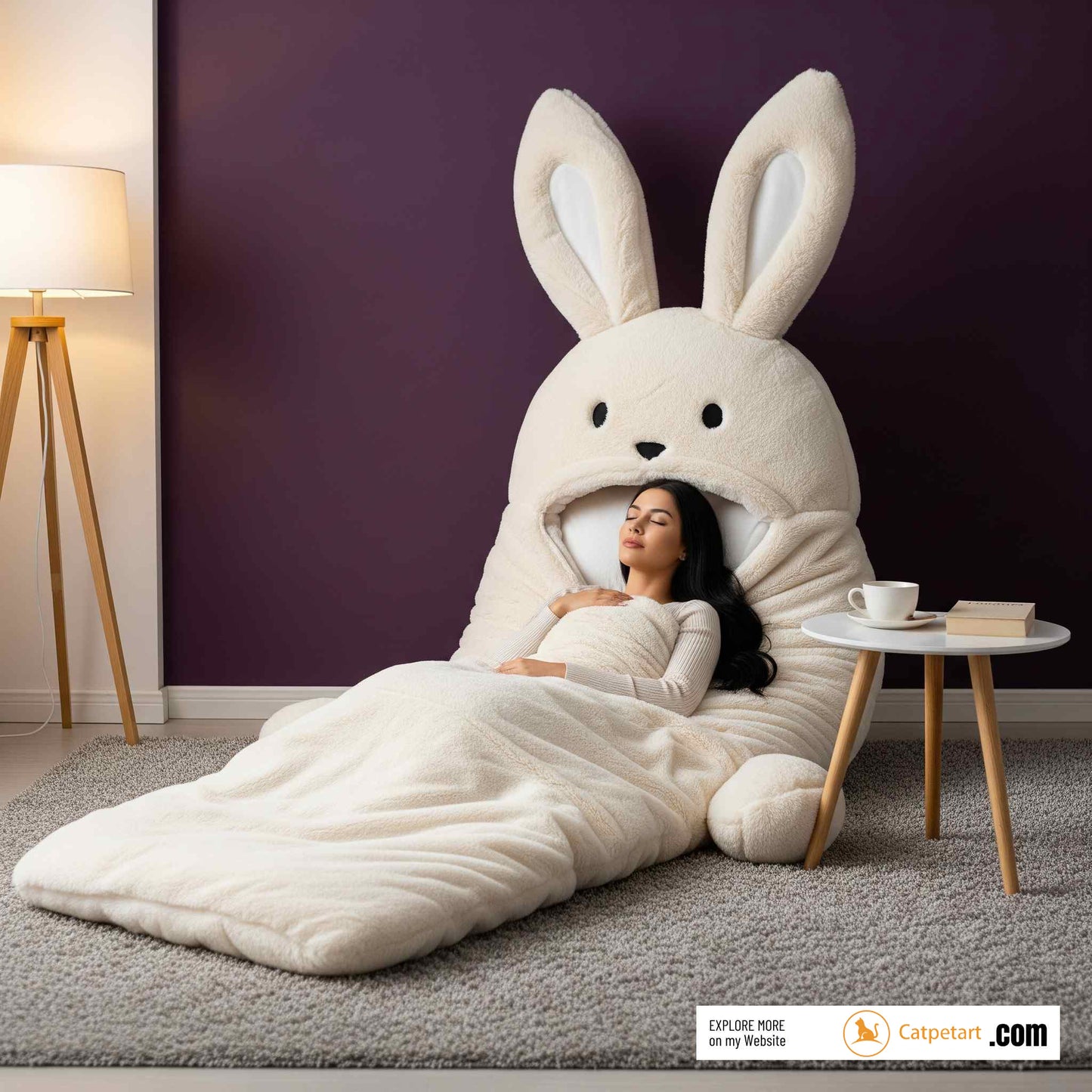 2025 Latest Fluffy Rabbit Sleeping Bag: A Must-Have for Bunny Lovers