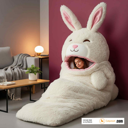 2025 Latest Fluffy Rabbit Sleeping Bag: A Must-Have for Bunny Lovers